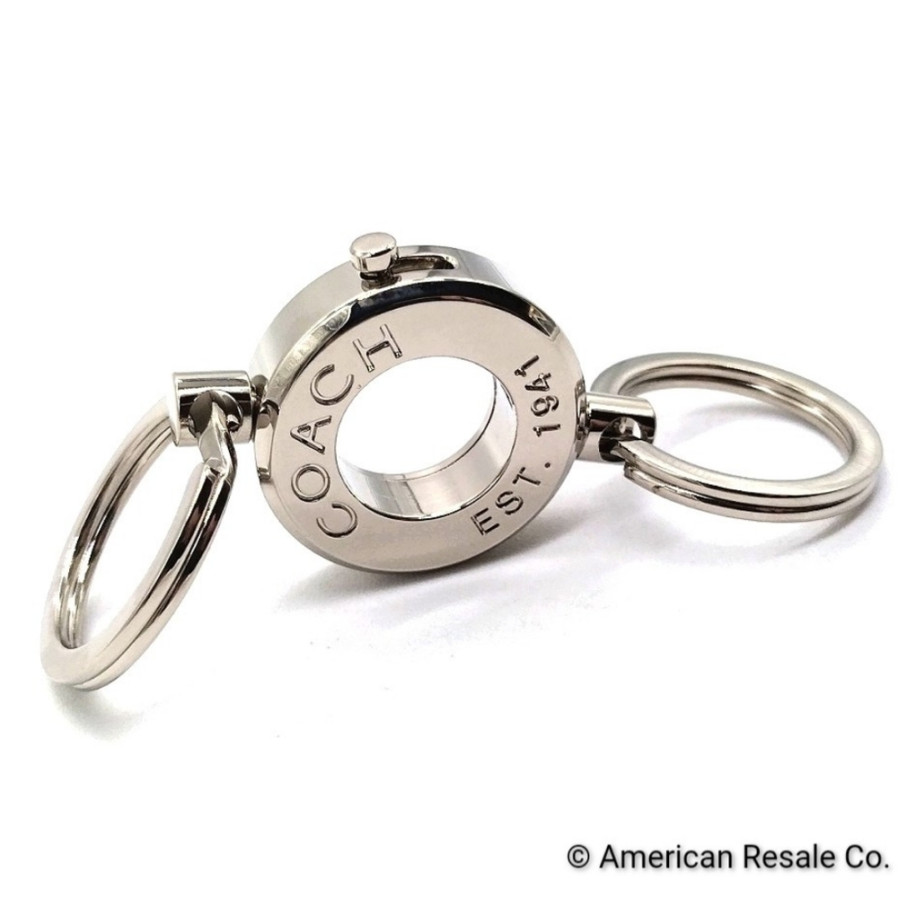 Vintage COACH Grommet Valet Keychain Fob #1658